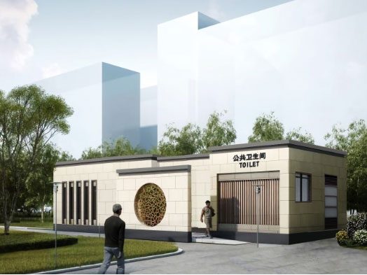 三家镇豪华组装型移动厕所